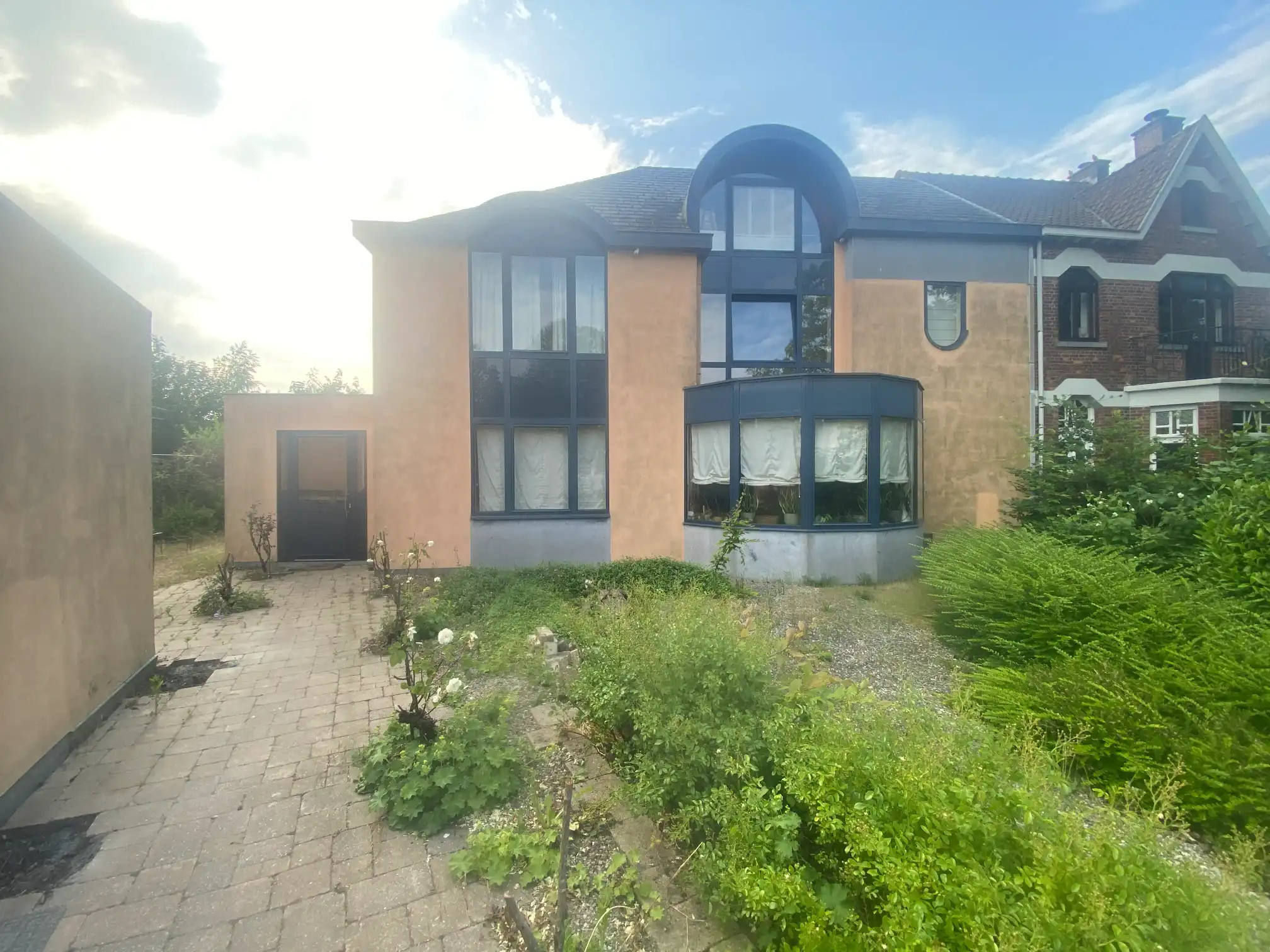 gevel zonder gevelbepleistering