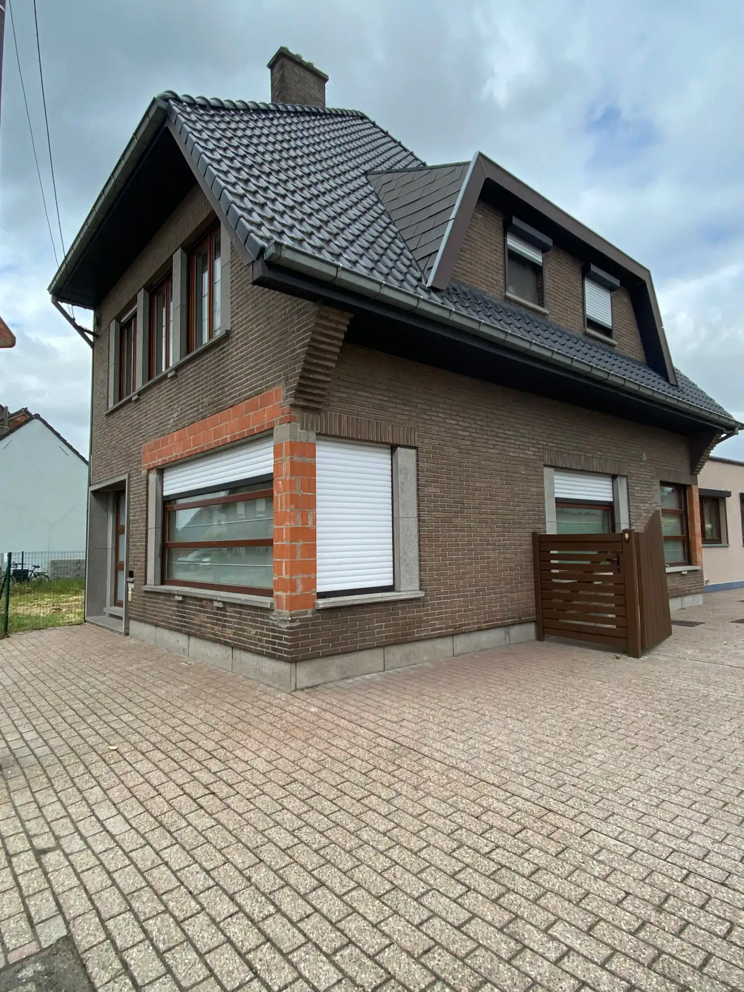 gevel zonder gevelbepleistering