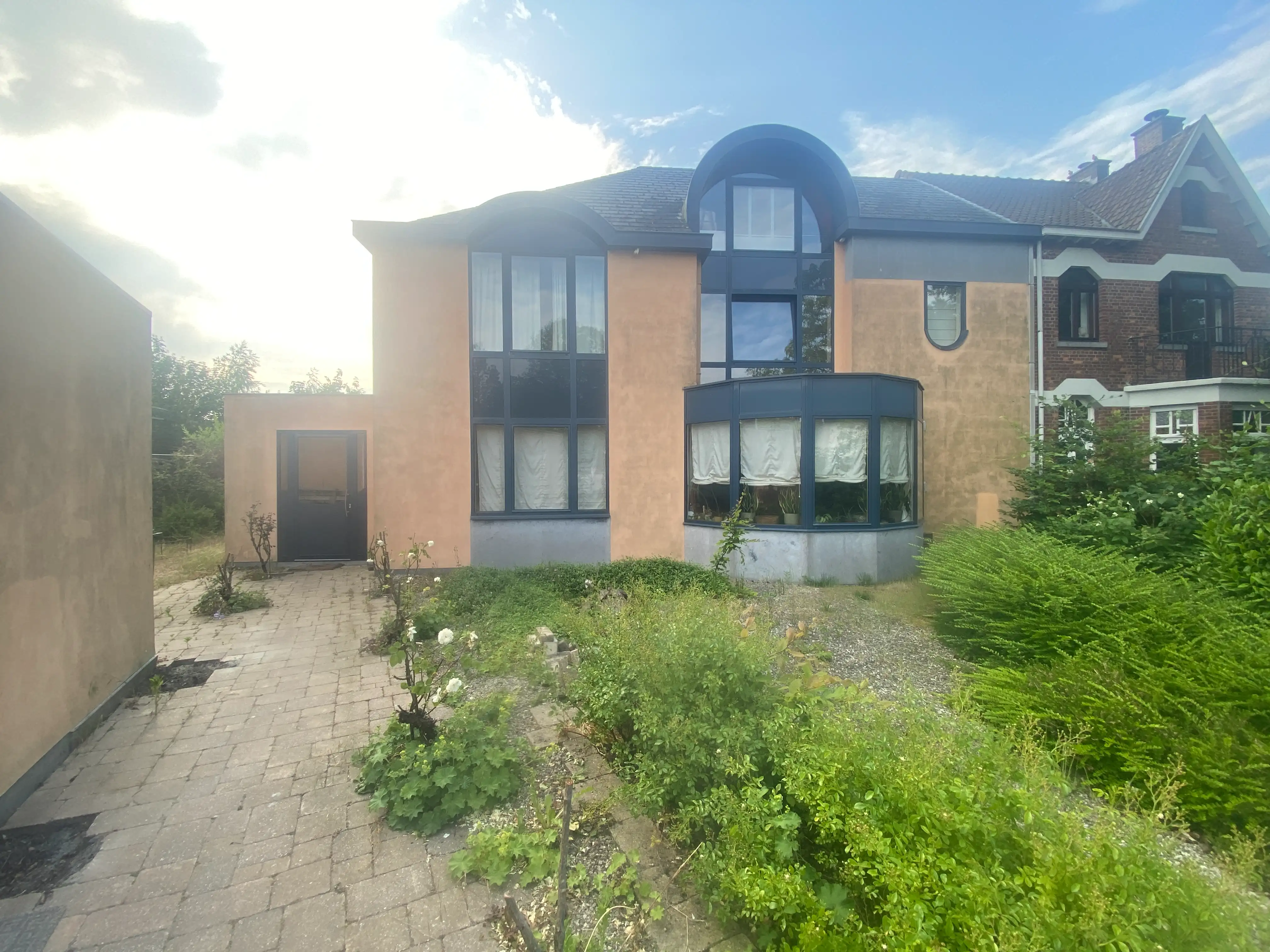 gevel zonder gevelbepleistering
